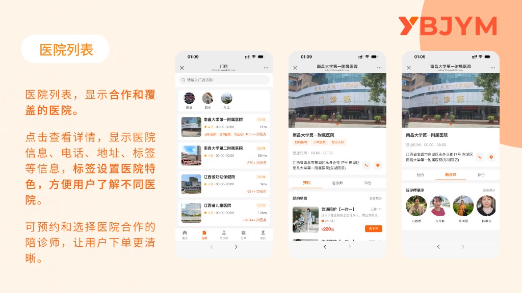 医院列表